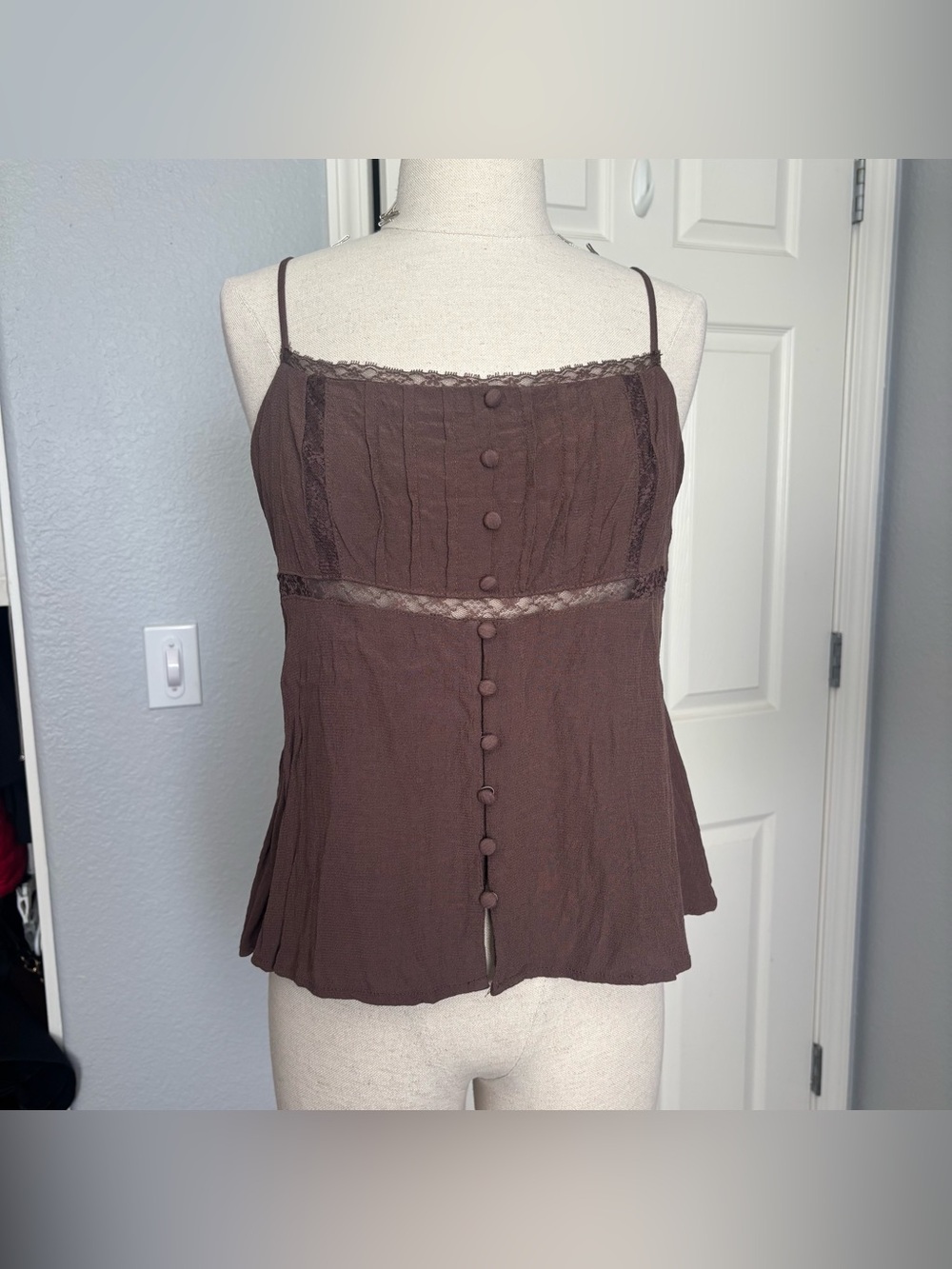 Brown tank cami
